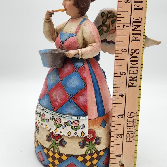 Jim Shore Bless This Kitchen 2006 Angel Figurine #882 - Picture 7 of 8